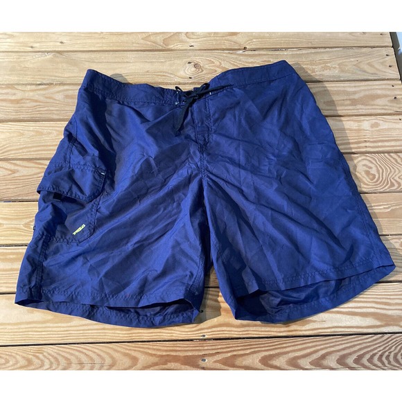 NWT TSLA Pocket Swim Shorts Size 2X Men’s Navy - Picture 1 of 9